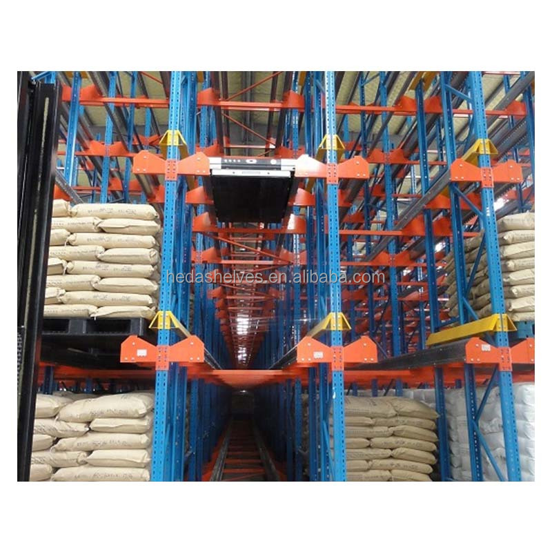 Auto Shuttle Racking System Innovative Pallet Racking Intensive Shuttle Racks Intelligent Cold Storage Shuttle Rack Automatic