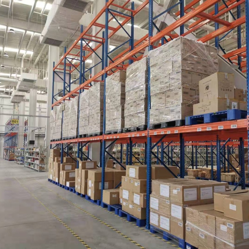 Heavy duty shelving installation