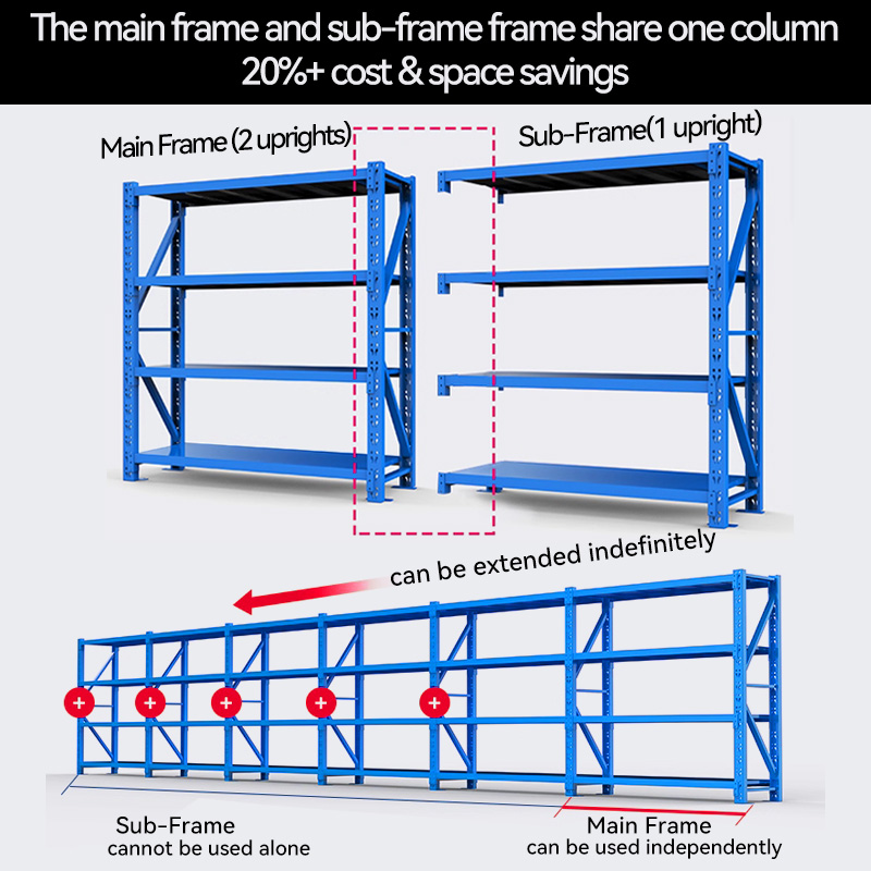 5/6 Layer Cheap Wholesale Heavy Duty Shelving Warehouse Material Handling Equipment Shelf Storage Market Battery Boxes Rack