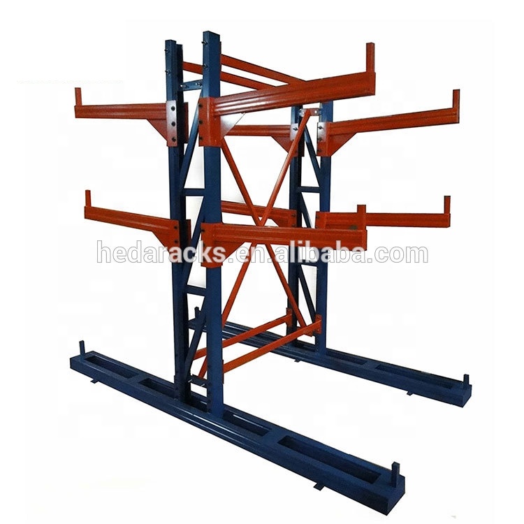 China Supplier Cantilever Manufacturers Stable Cantilever Racking Warehouse Pipe Car Storage Rack Cantilever Racking