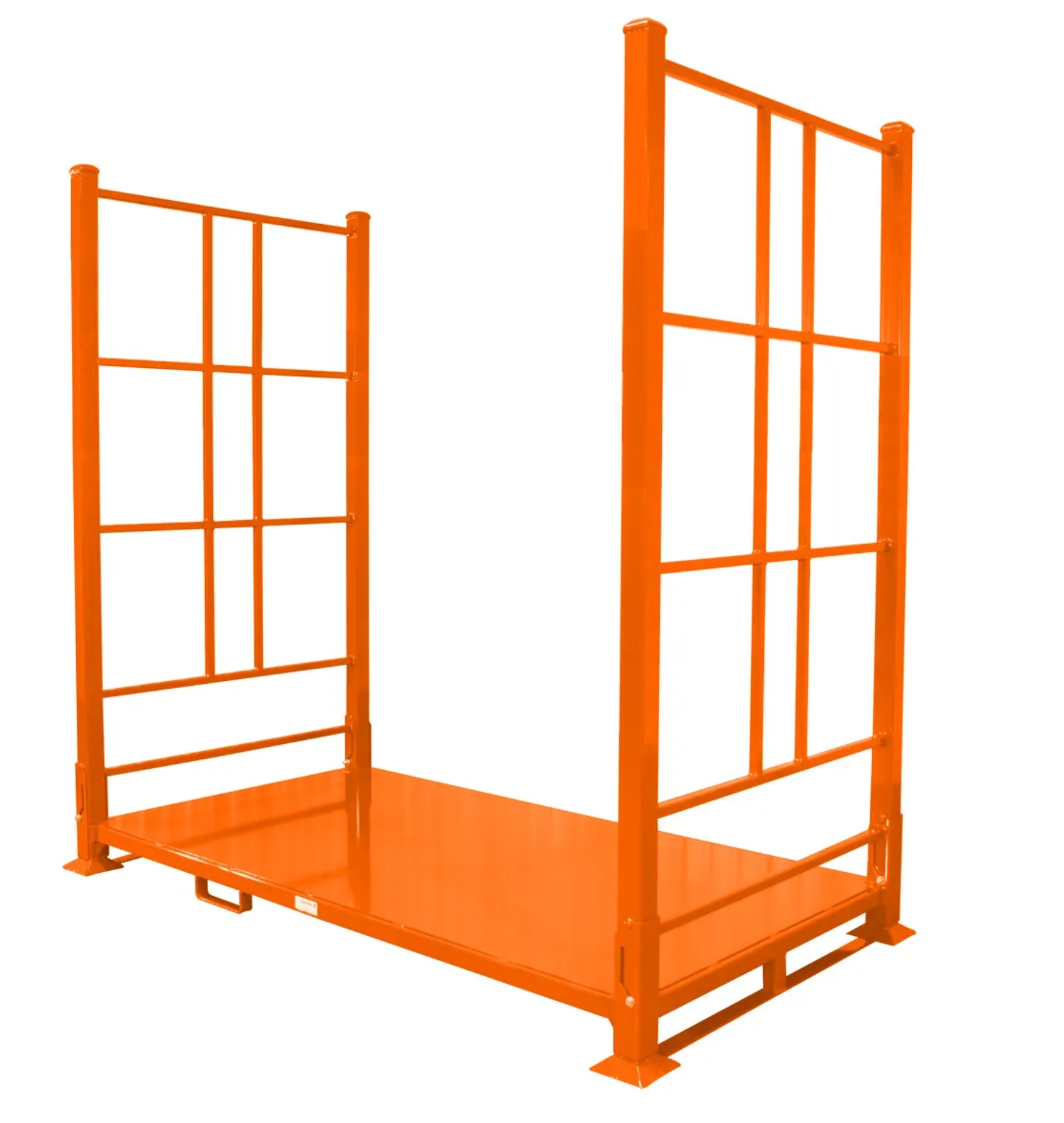 Customized Movable Warehouse Foldable Stacking Stillage Fabric Roll Racks