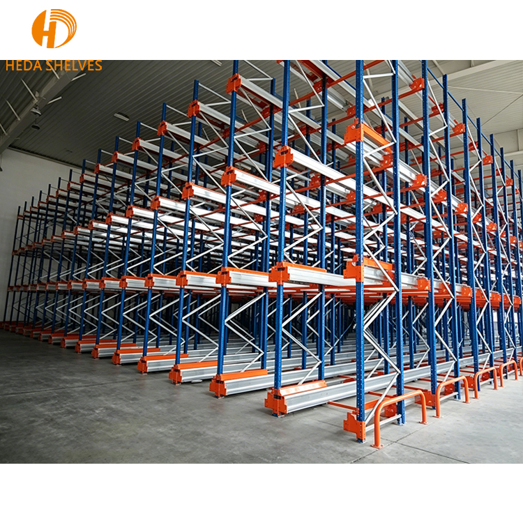 High Efficiency Radio Shuttle Racking System With Rail Guided Shuttle For Smart And Automated Warehouse Storage Operations