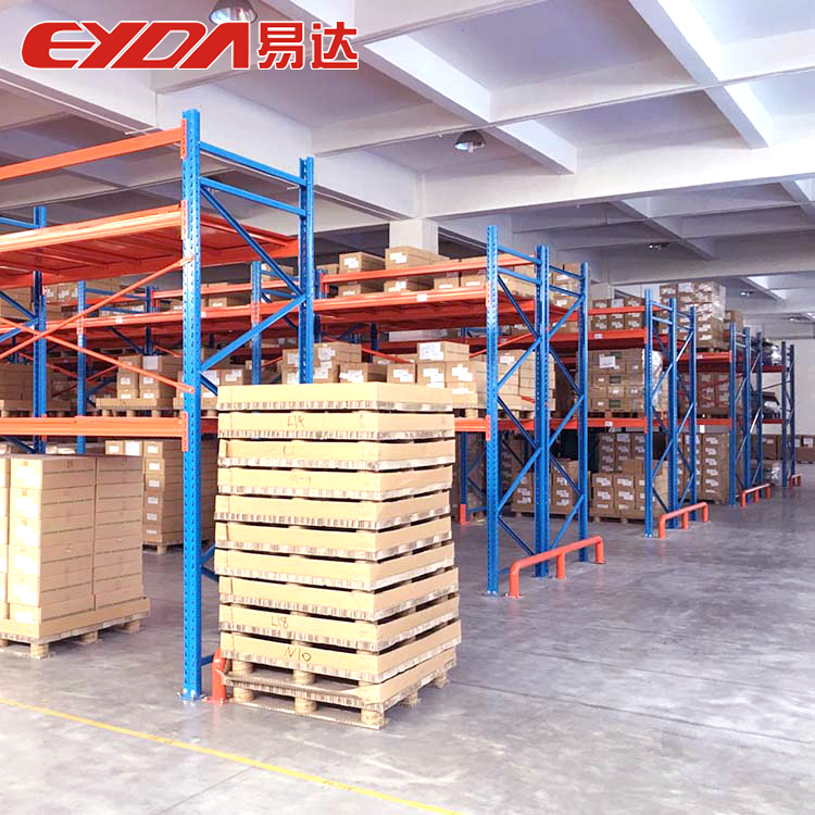 Heavy Duty Steel Adjustable 5 Layer Industrial Selective Pallet Rack Storage System with Corrosion Protection