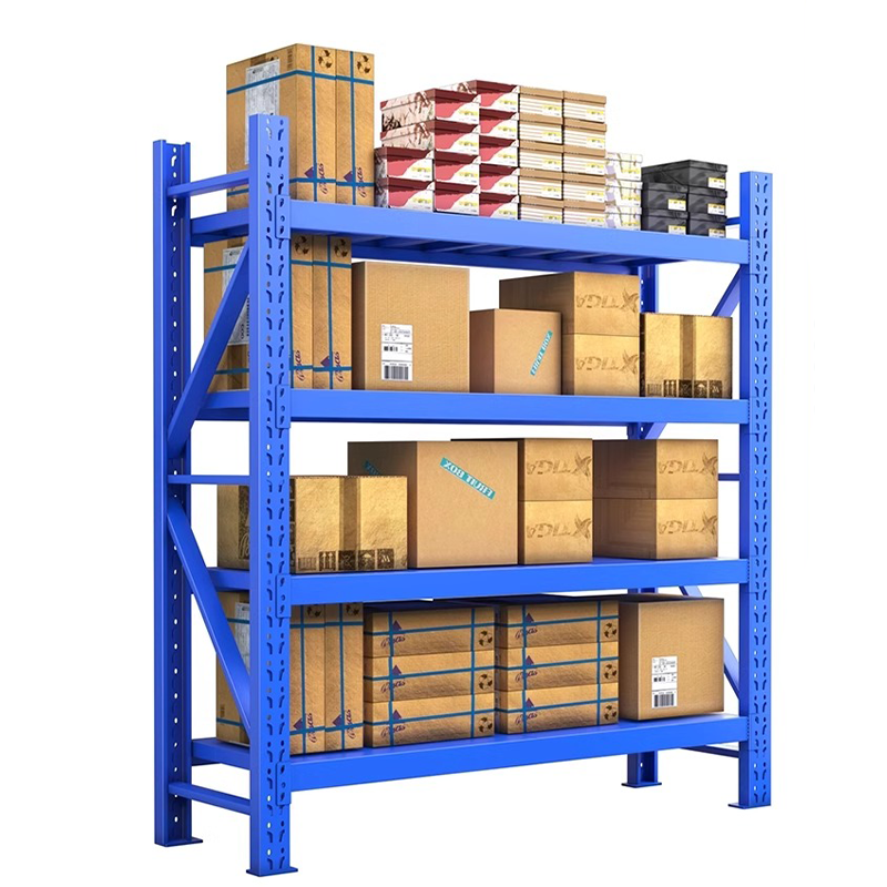 Double Deep Heavy Duty Pallet Rack 6 Meters High Metal Shelving Display Rack Option Powder Coated Corrosion Protection for