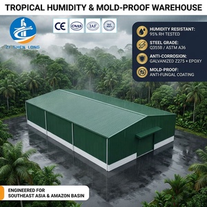Custom Designed Prefab Warehouse Steel Structure Workshop Prefabricated Warehouse Building