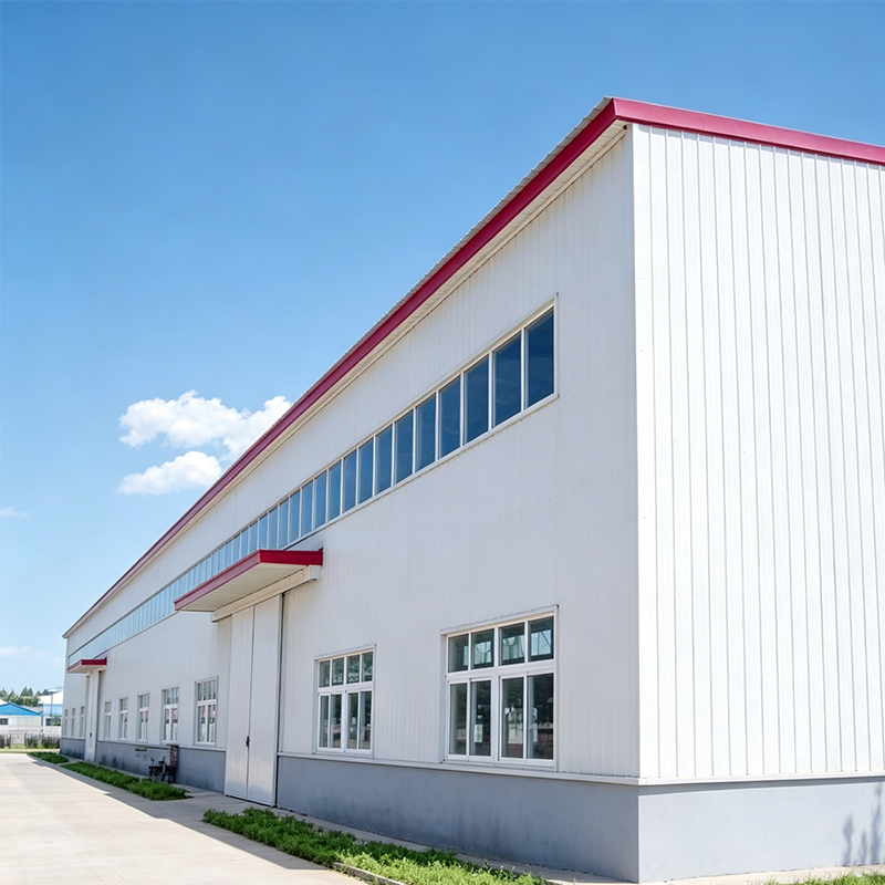 High Bay Racking Warehouse for Delivery Sorting Center and Inventory Storage Depot Steel Structure Factory