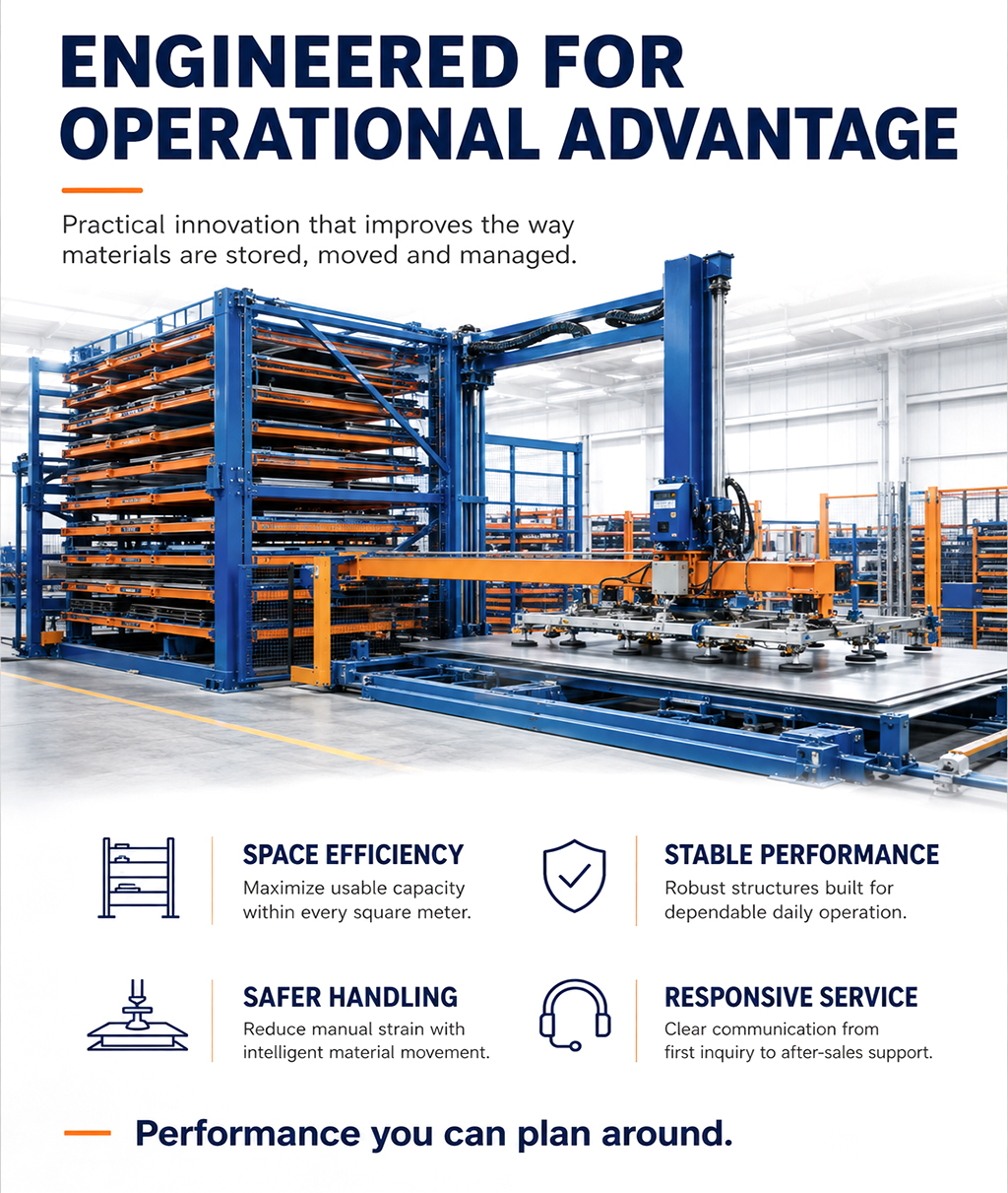 Storage Machinery Showroom