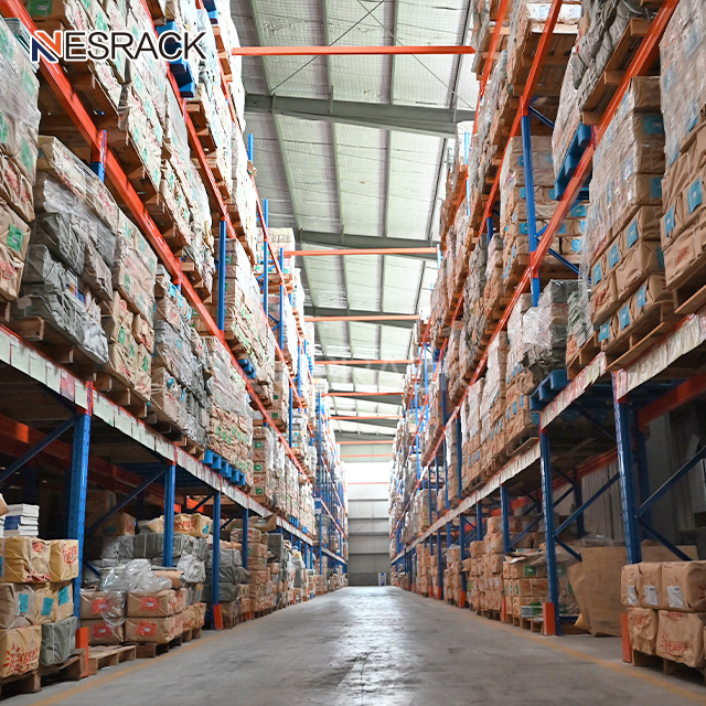 Popular Low Price Commercial Warehouse Rack Storage Shelf Metal Stacking Shelf Warehouse Storage Rack for Sale