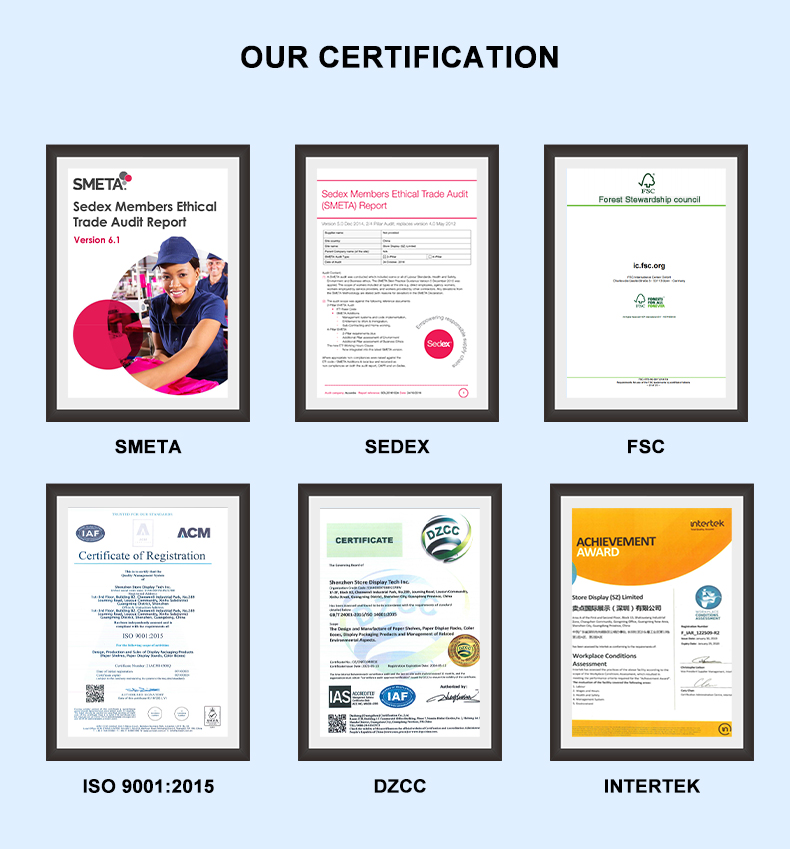 Factory Audit and Certificates
