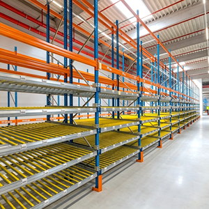 Gravity Carton Flow Racking Adjustable Roller Carton Flow Shelving FIFO