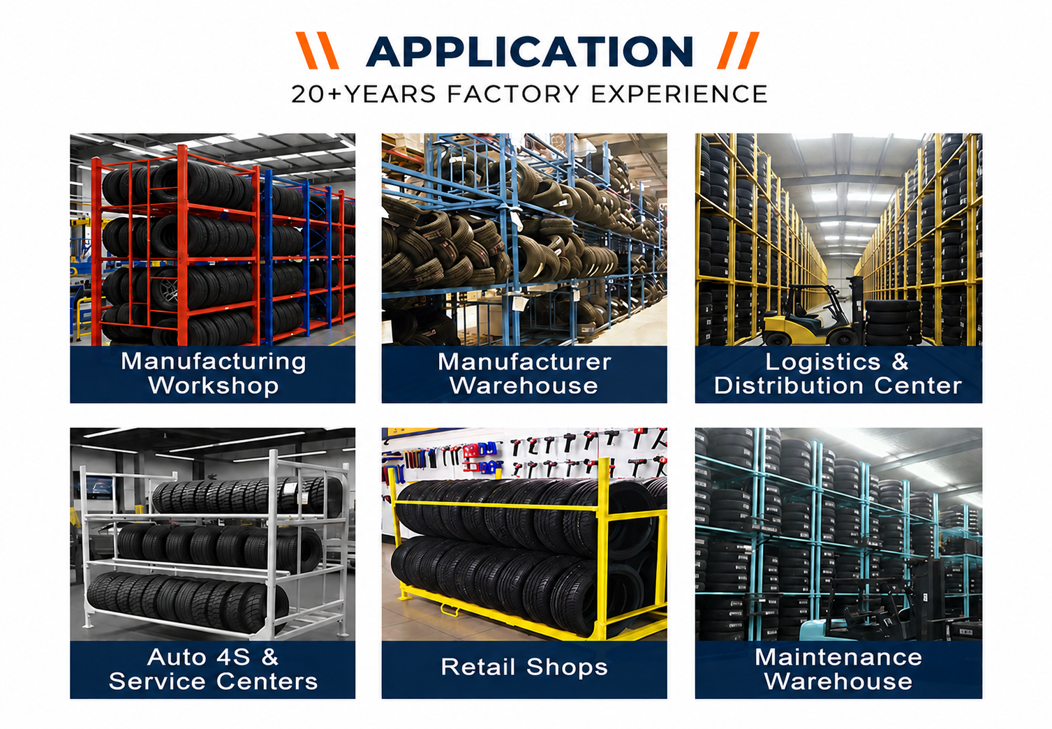 High Capacity Stacking Rack