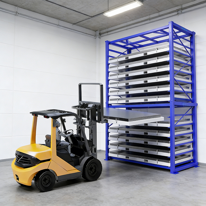 Industrial Metal Storage Stacking Pallet Racks Warehouse Shelving Units