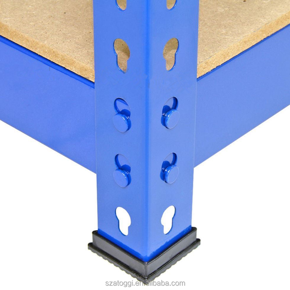900x450x1830mm Steel 5 Layer Light Duty Cheap Warehouse Rack Easy Mobile Pallet Rack
