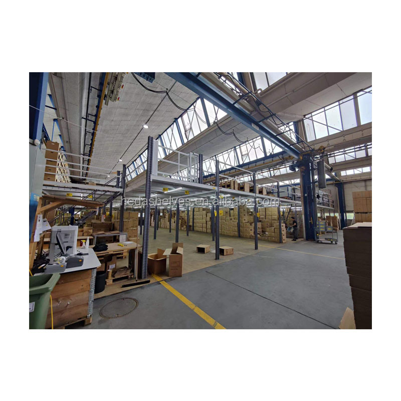 Warehouse Equipment Steel Platform Mezzanine Floor Pallet Racking Shelves Pallet Racking Stacking Racks