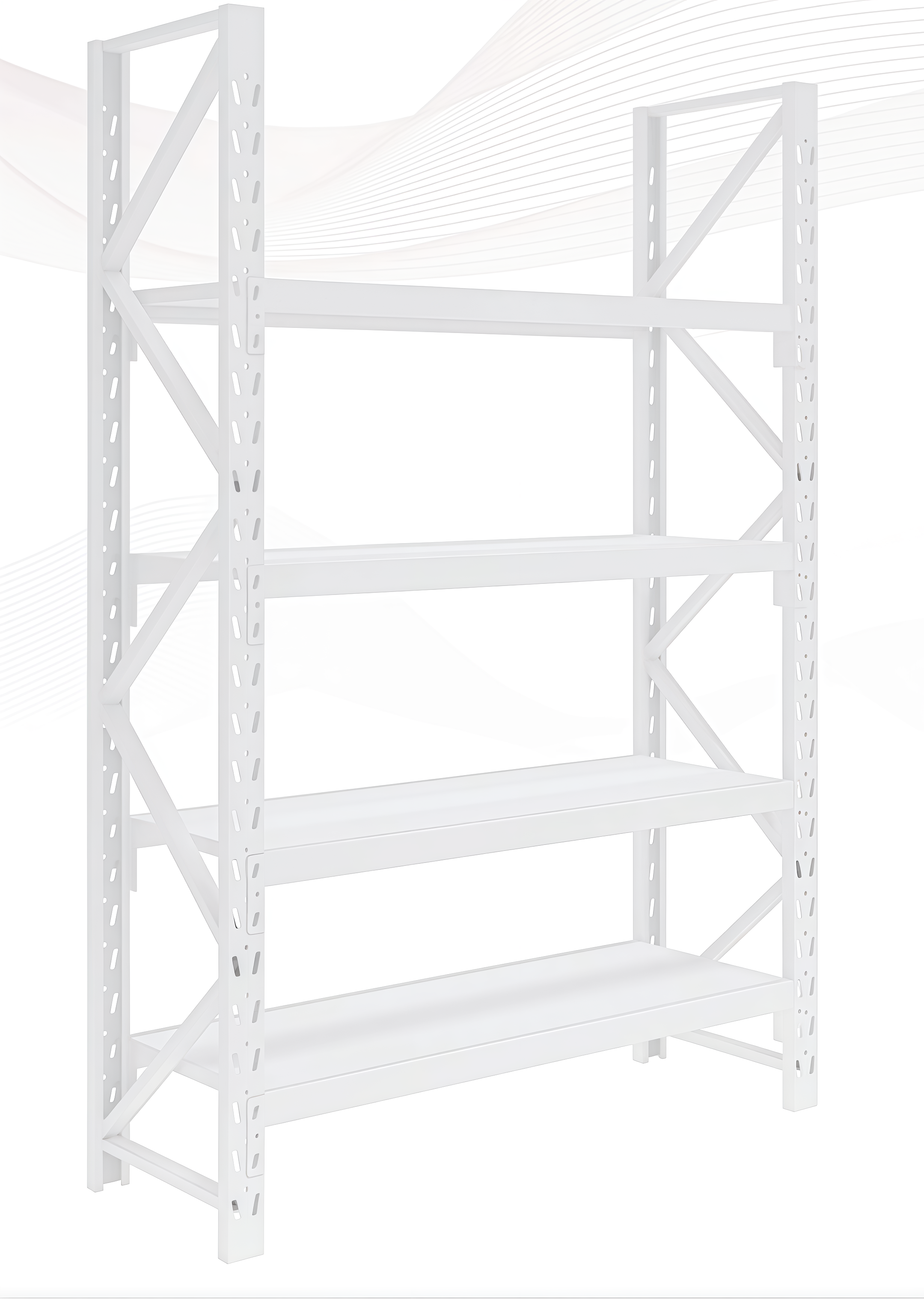 Heavy Duty 5 Tier Lab Storage Rack Adjustable Corrosion Resistant Epoxy Coated Metal Lab Shelving Racks for Chemical Storage