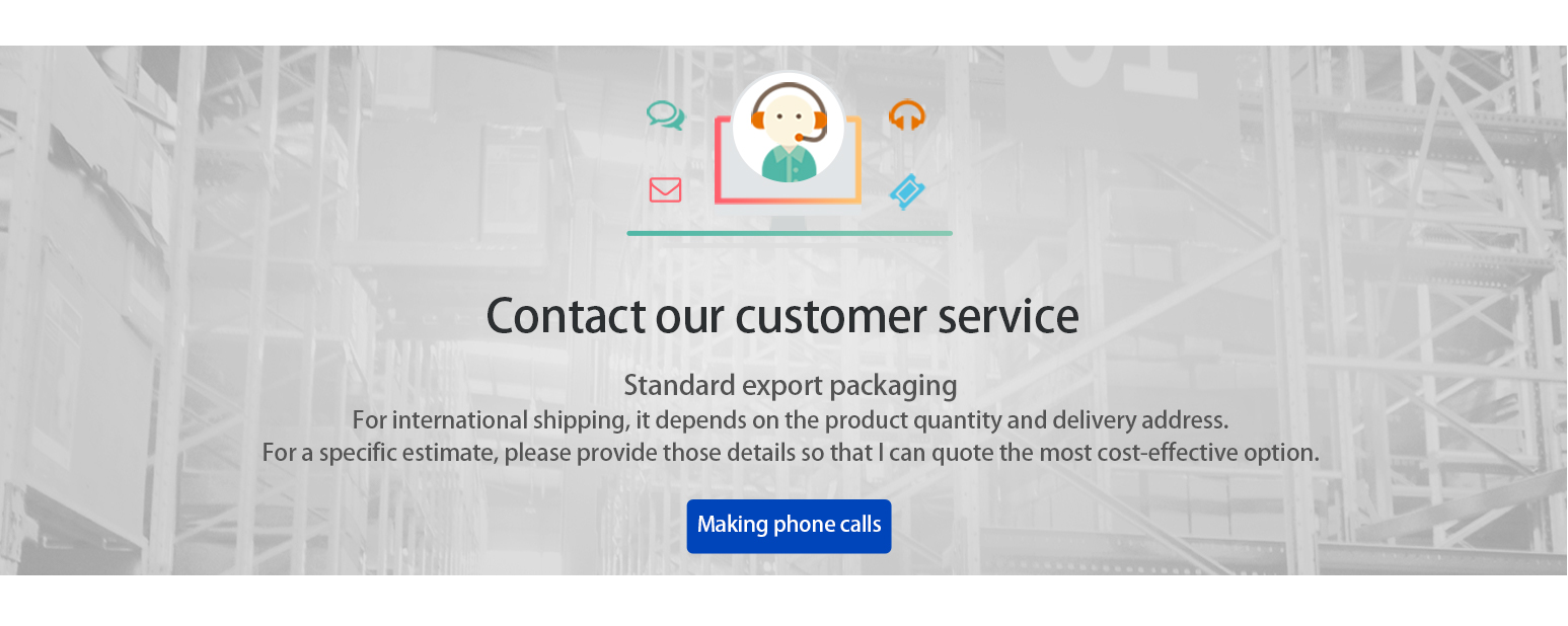 Contact information banner