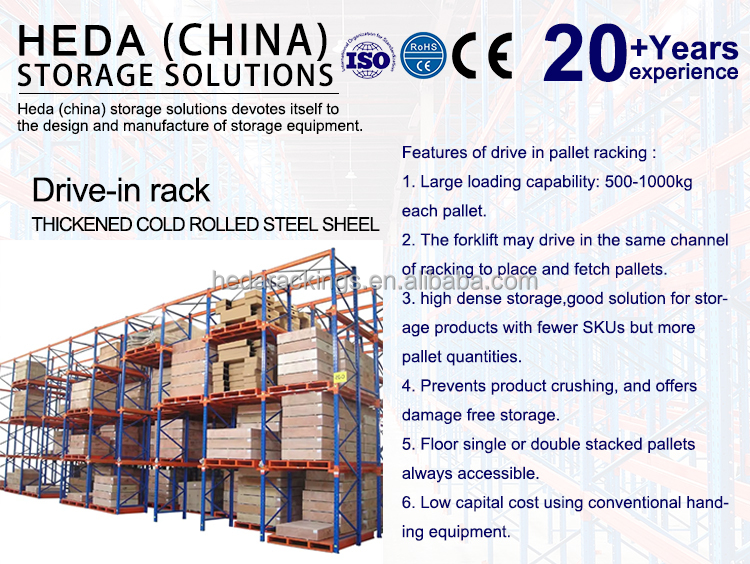 Drive-In Pallet Rack Advantages