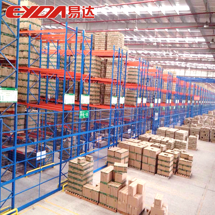 Standard Steel Heavy Duty Warehouse Pallet Rack Assembly With Corrosion Protection And Electrostatic Powder Coating
