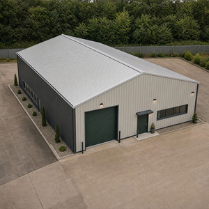 Pallet Racking Warehouse High Capacity Steel Structure Building Wide Span Galvanized Steel Frame