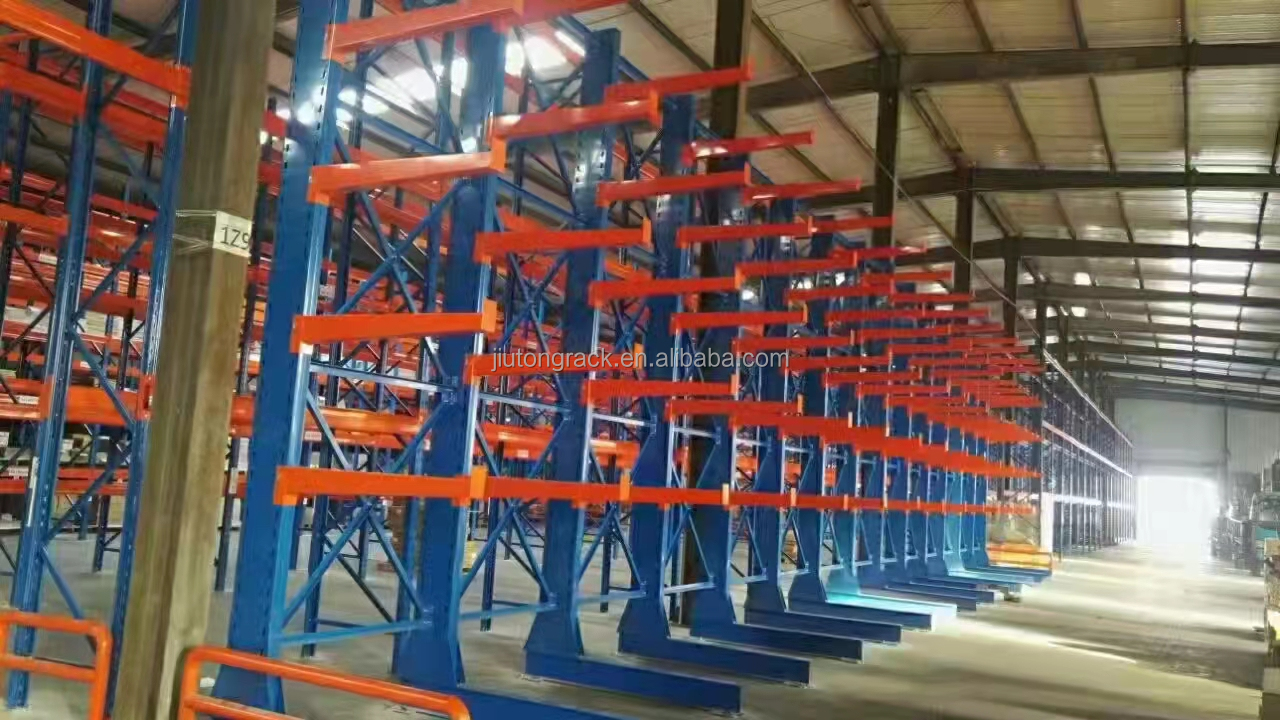 5 Layer Durable Pipe Cantilever Rack Heavy Duty Steel Storage System for Steel Pipes PVC Tubes Conduits Oil Field