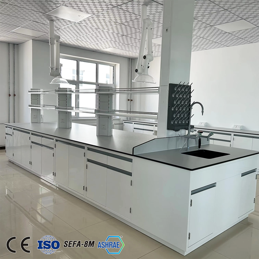 WUY Modern Modular Steel Lab Bench with Adjustable Height and After-Sales Support for Research Centers and Schools