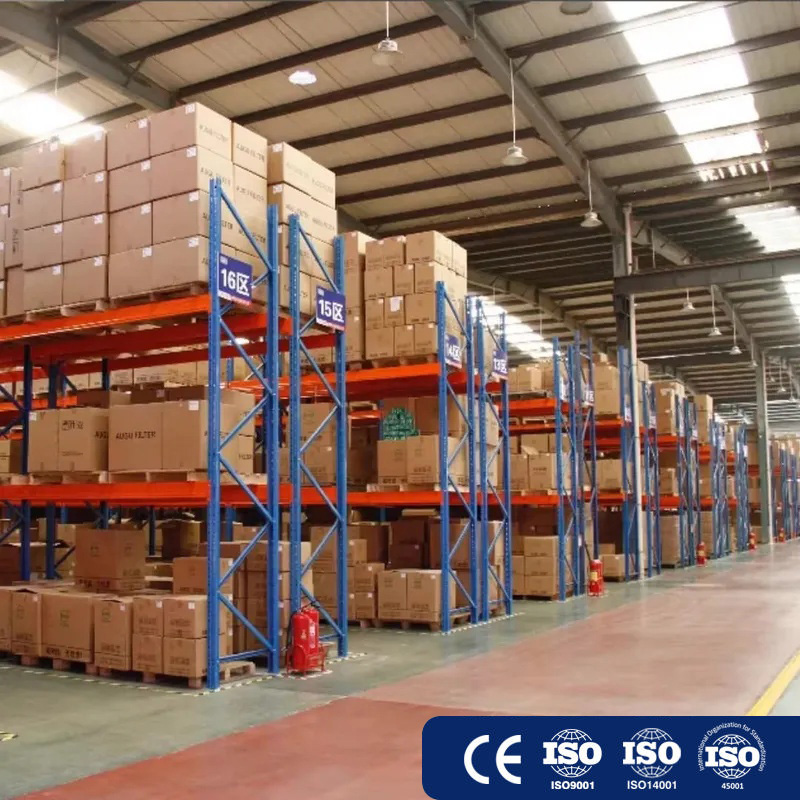 Warehouse Storage Rack Industrial Selective Pallet Racking System For Bulk Distribution Center With Q235B Steel