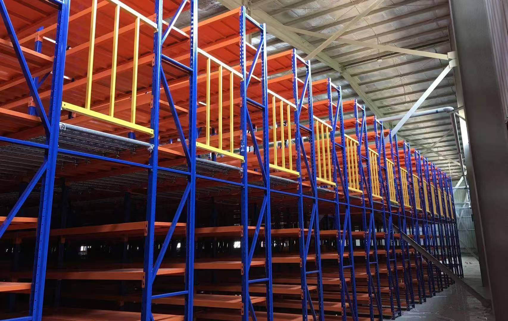 Customizable Heavy Duty Steel Pallet Rack-High-Capacity Modular Storage System with Boltless Adjustable Shelving Powder Coated