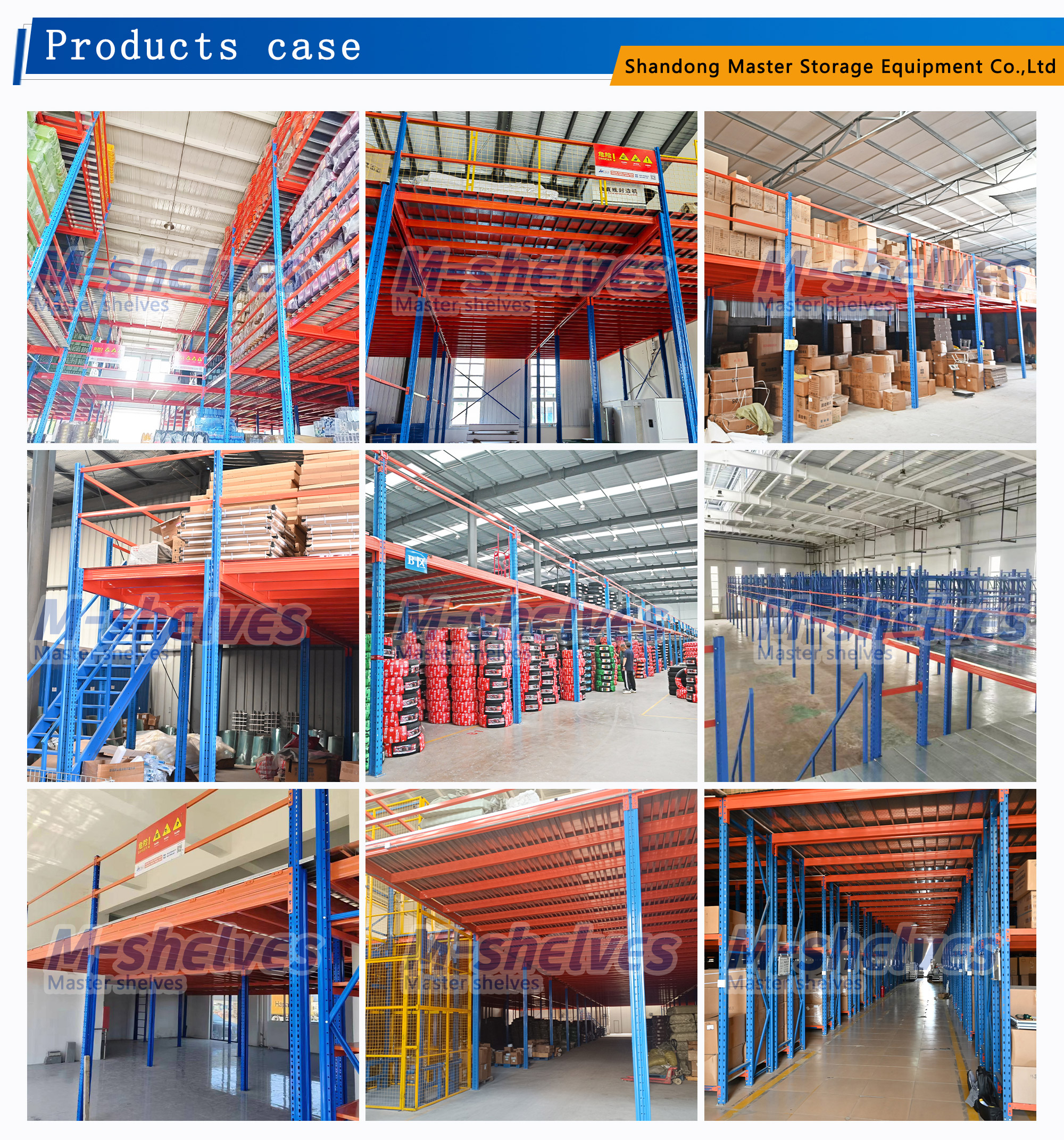 Wholesale CE Integrated Multi Layer Metal Storage Rack Industrial Steel Mezzanine Platform for Warehouse Storage