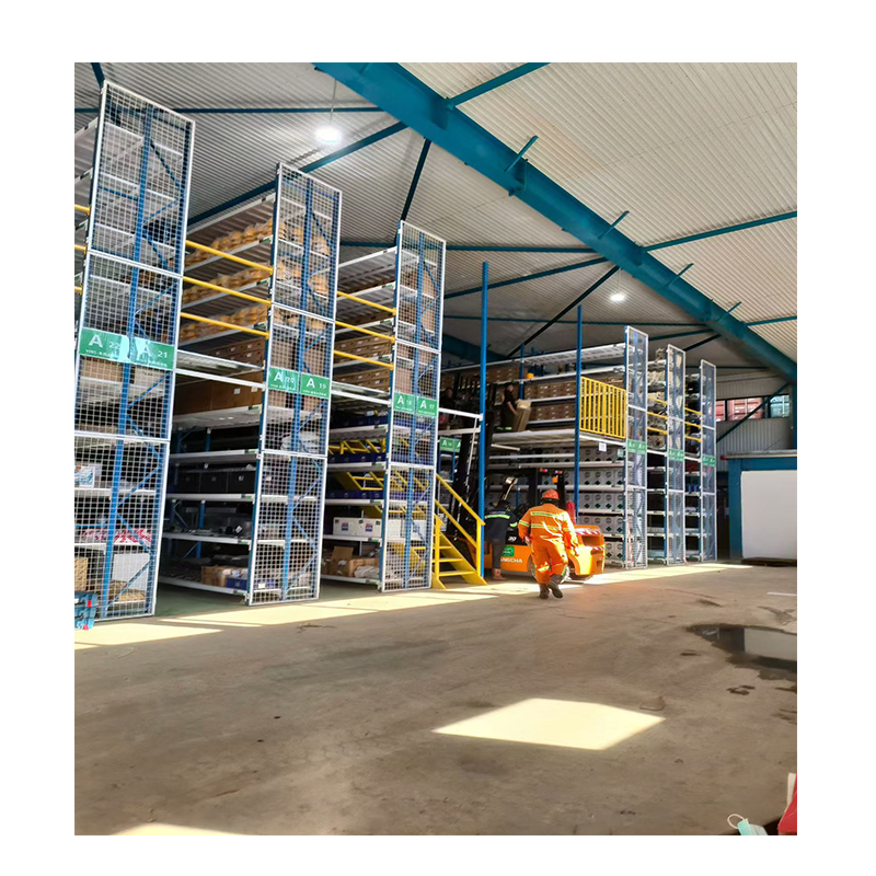 Heavy Duty Steel Platforms Durable Heavy Beam Durable High Bay Warehouse Thick Steel Plate Shelving Rack Type Storage Rack