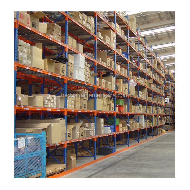 Heavy Duty Steel Selective Pallet Rack Industrial Warehouse Storage Shelving System CE Certified Adjustable Racking Unit