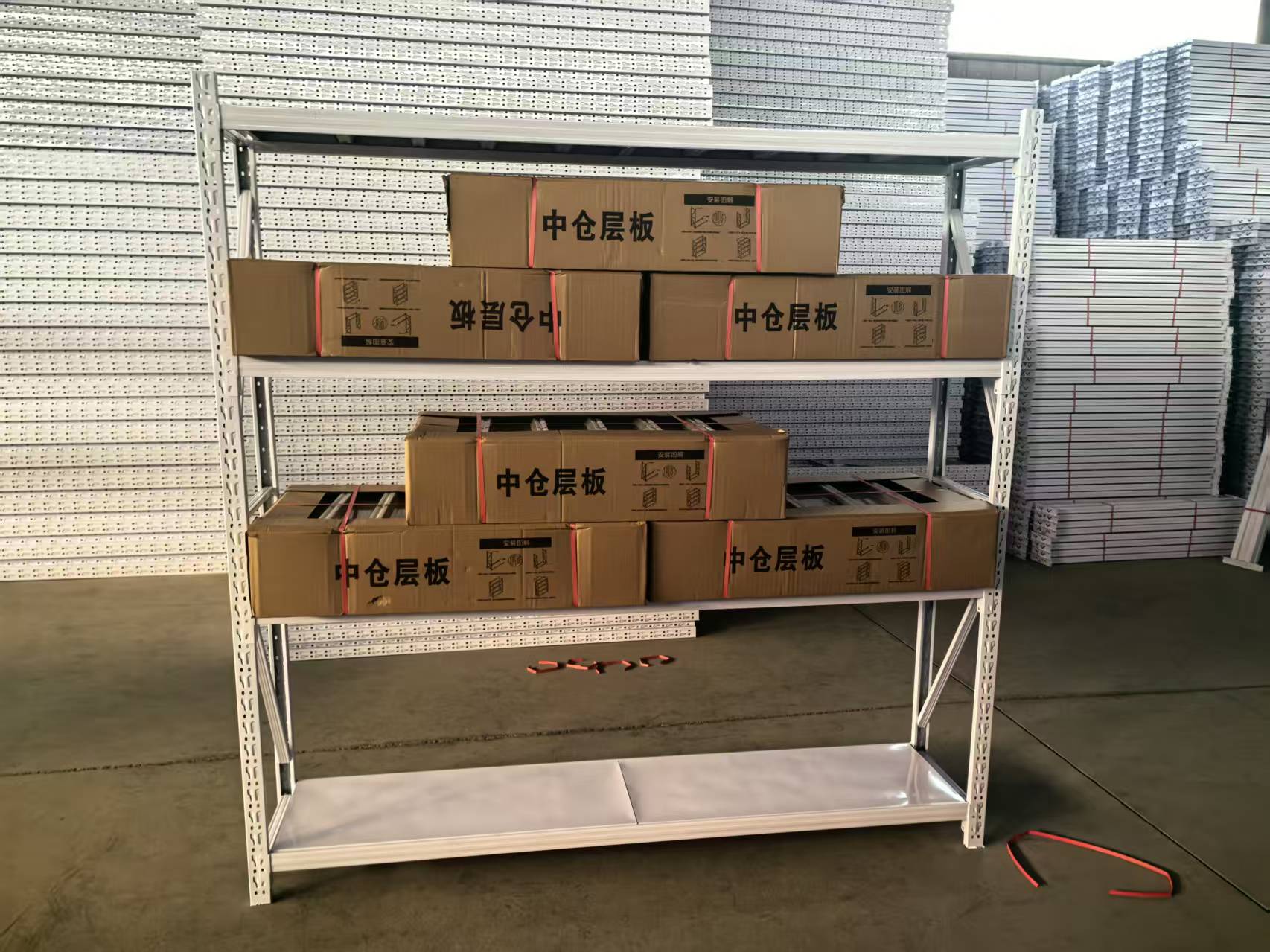Industrial rack installation