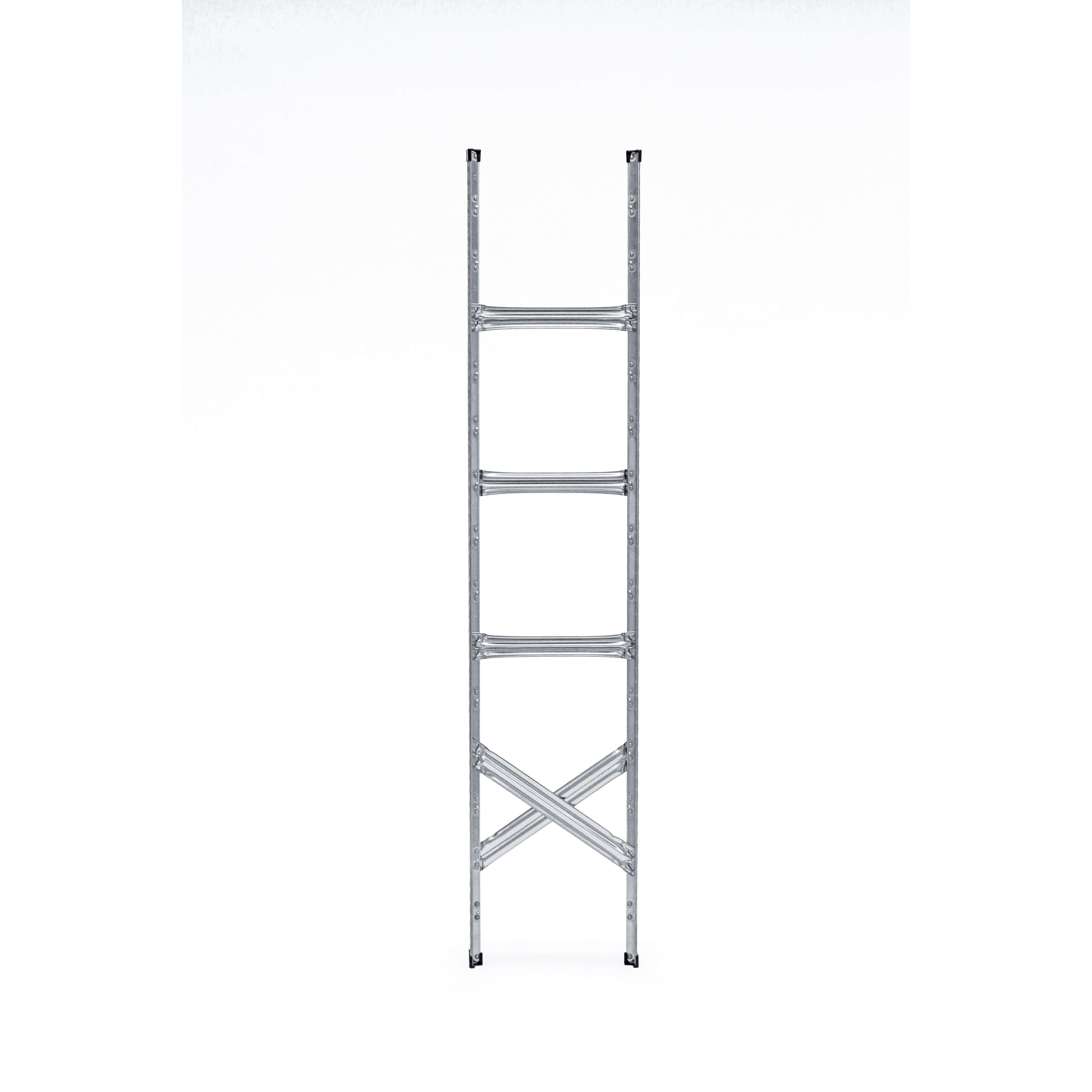 Best Quality Heavy Duty Modular 5-Tier Adjustable White Galvanized Steel Boltless Shelving Rack for Warehouse Storage