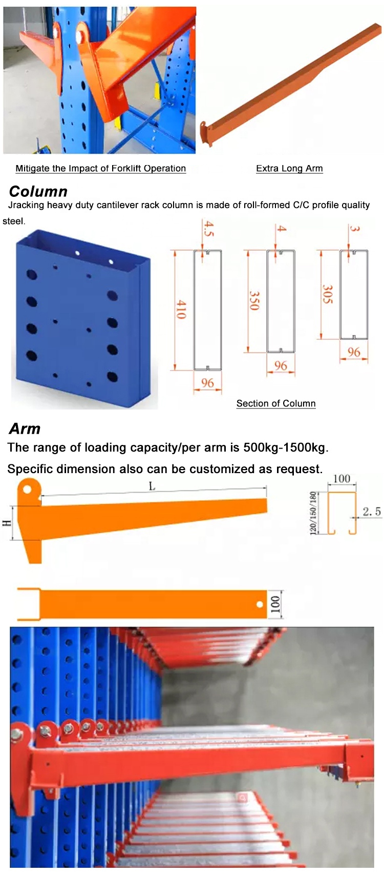 Warehouse Cantilever System