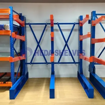 Heavy duty cantilever racking 1000-3000kg for pipes, rebar and timber
