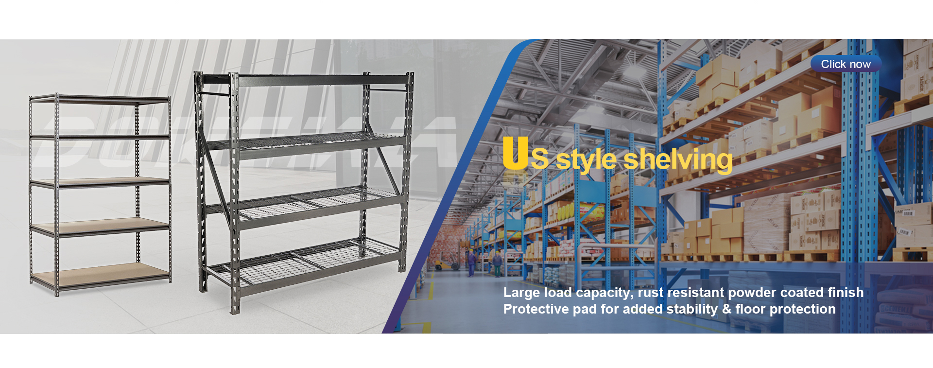 3 Layers Boltless Steel Racking Industrial Shelf