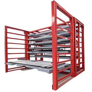 Customized Heavy-Duty 5 Layer Steel Metal Storage Rack Foldable Drawer Type Sheet Shelving System Stacking Racks Shelves