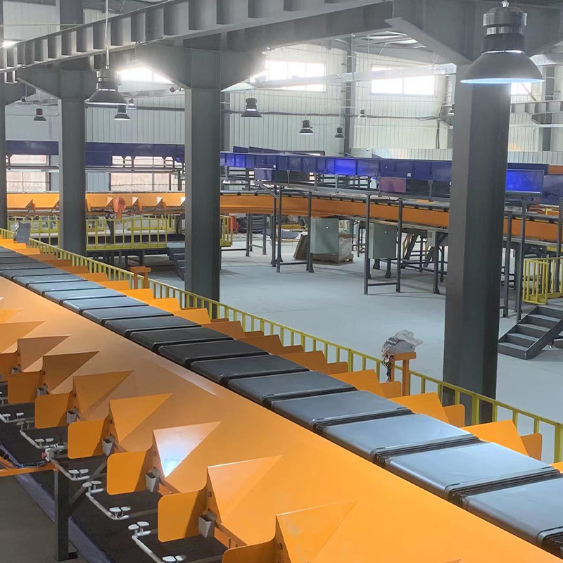 VPAI Warehouse Logistic Equipment Sorting Conveyor Sort Loading Parcels Scale Weight Measure Sorting Machine
