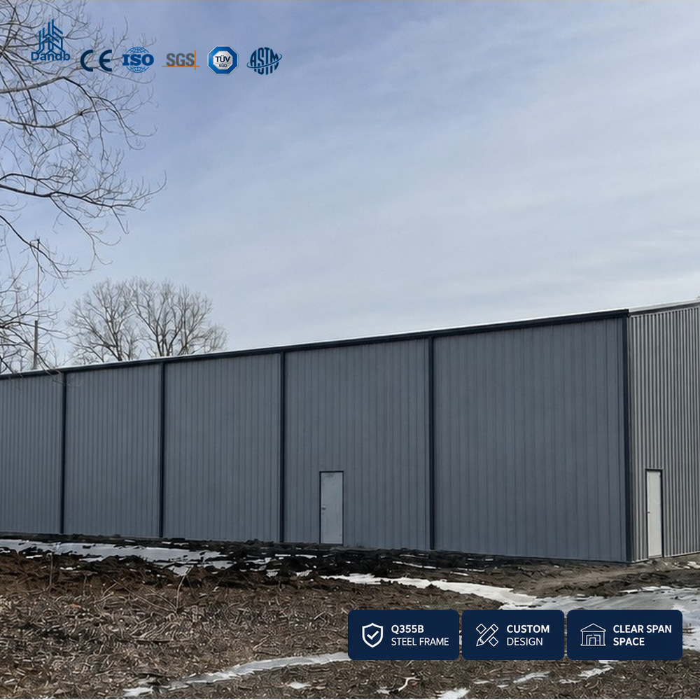 Metal Warehouse Building High Bay Storage Facility Pallet Rack System Logistics Center Space Optimization Solution
