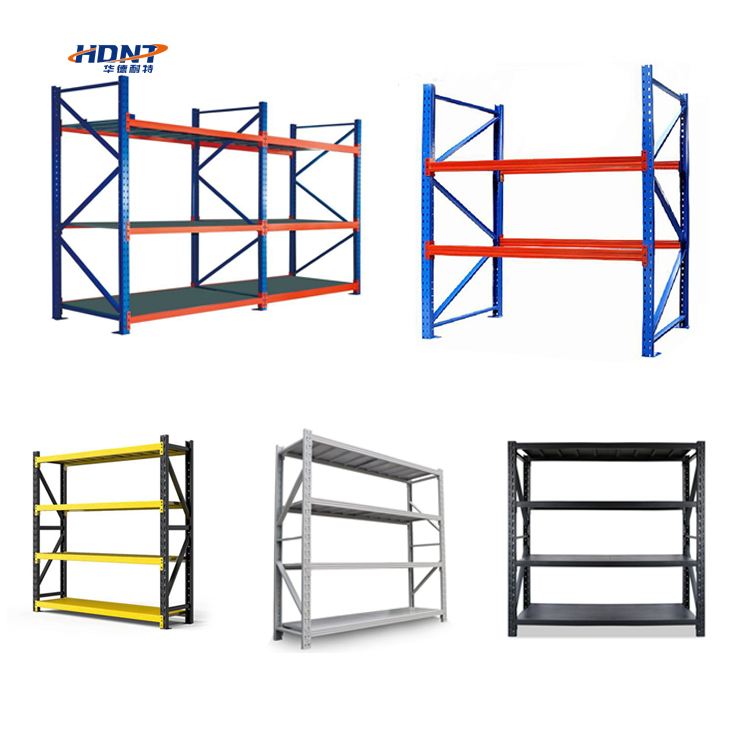 Heavy-Duty Industrial Selective Rack Warehouse Storage Garage Metal Shelf Medium to Heavy Capacity