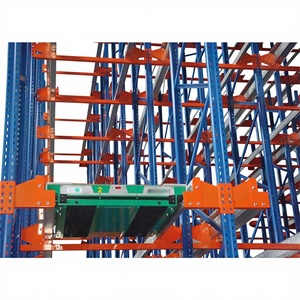 High Density Shuttle Rack Double Deep Steel Racking