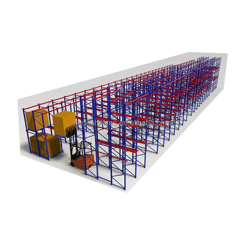 Drive In Rack System High Density Heavy Duty Storage Racking Pallet Rack Warehouse Industrial Drive In Rack