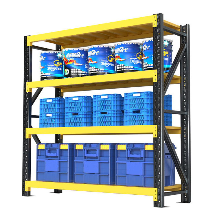 Warehouse Storage Rack Setup