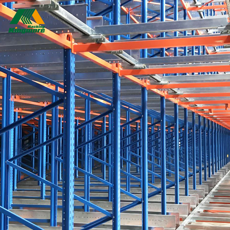 ASRS Heavy Duty Storage Racking System With Stacker Crane Push Back Pallet Racking Pallet Racking System Drive in Racking