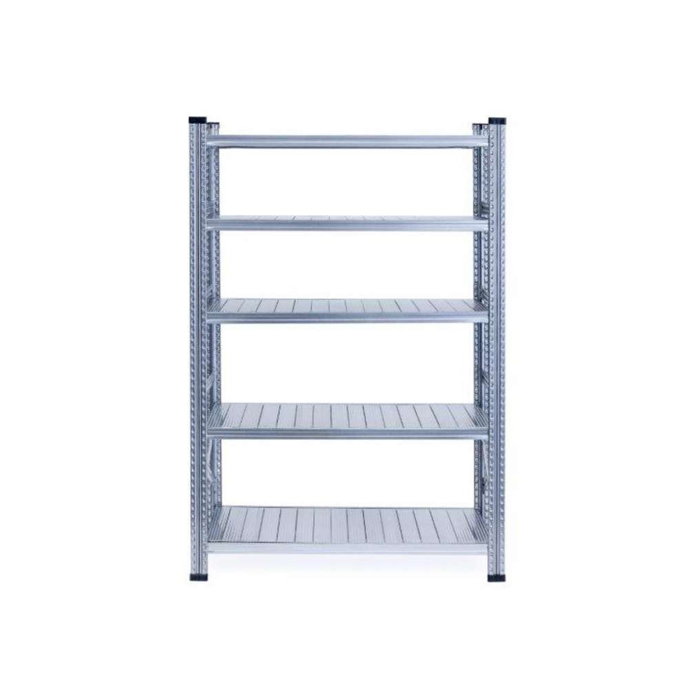 Best Quality Heavy Duty Modular 5-Tier Adjustable White Galvanized Steel Boltless Shelving Rack for Warehouse Storage