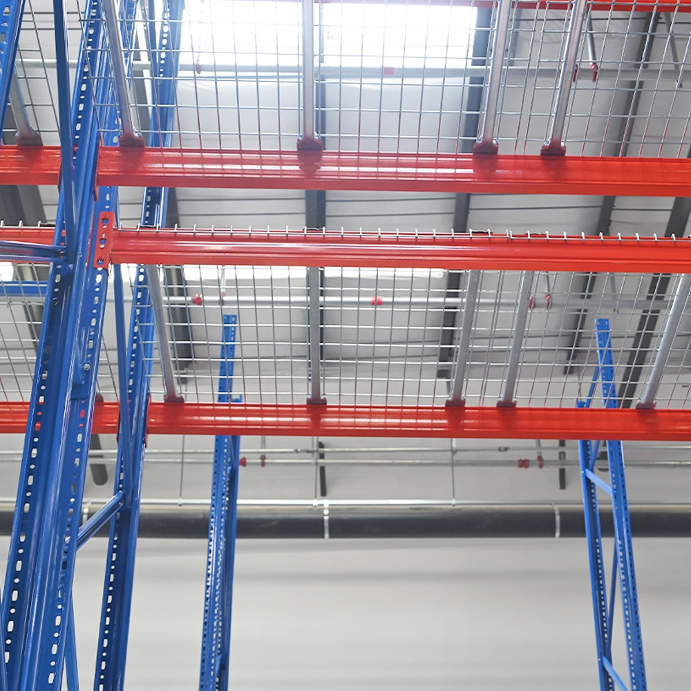 Heavy Duty Pallet Rack with Wire Decking Warehouse Rack System Pallet Racking for Warehouse Storage