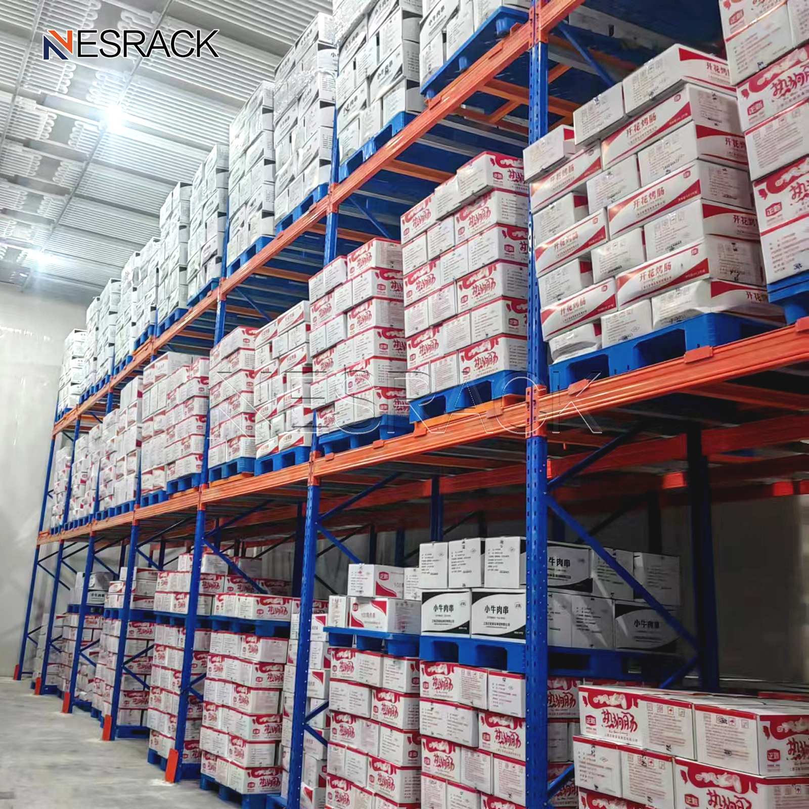 European-Warehouse Industrial Steel Selective Pallet Racking Shelving System Corrosion Protection Heavy Duty Multi-Level