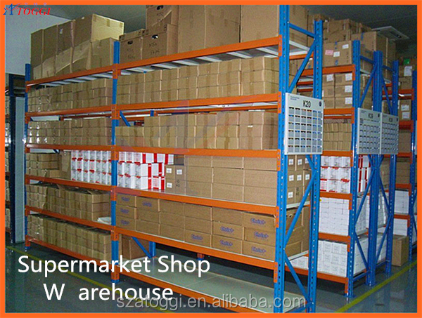 Heavy Duty Wide Span Pallet Rack, Industrial Warehouse Storage Pallet Racking for Bulk Goods Storage