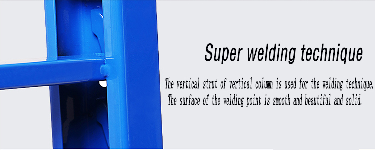 Adjustable Steel Warehouse Shelf, 4 Levels, Boltless Type, 500kg Per Tier Industrial Stack Rack