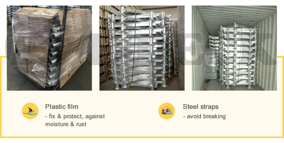Heavy-duty Steel Metal Logistic Stackable Storage Post Pallet Racks