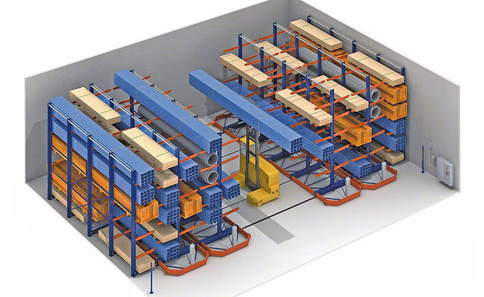 The Mobile Racking System Is One of the Best Racking Solutions for Pallets, Designed to Increase Warehouse Capacity